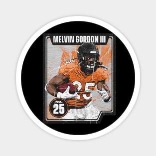 Melvin Gordon III Denver Card Magnet